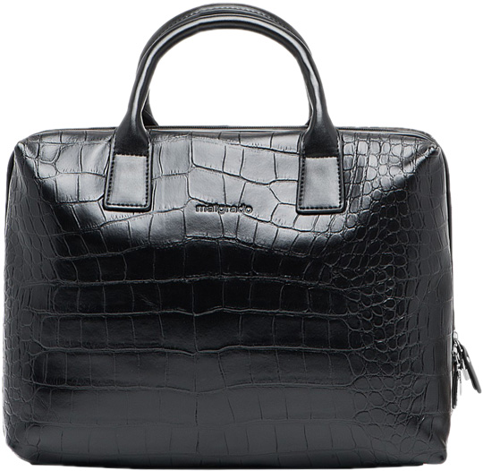 Женская кожаная сумка Malgrado BR09-337B5029-black