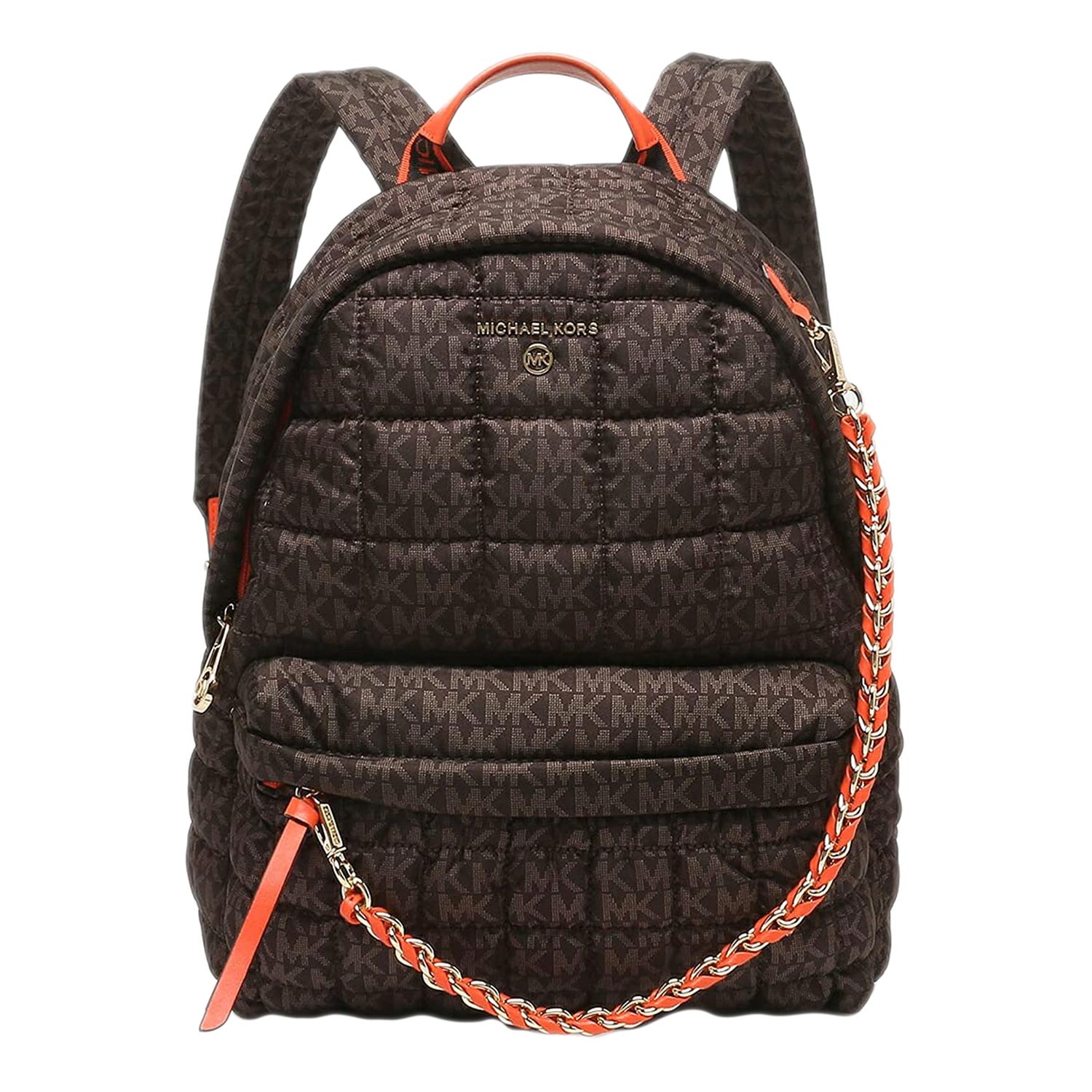 Женский рюкзак Michael Kors 30F1G04B2U-BROWN-MULTI