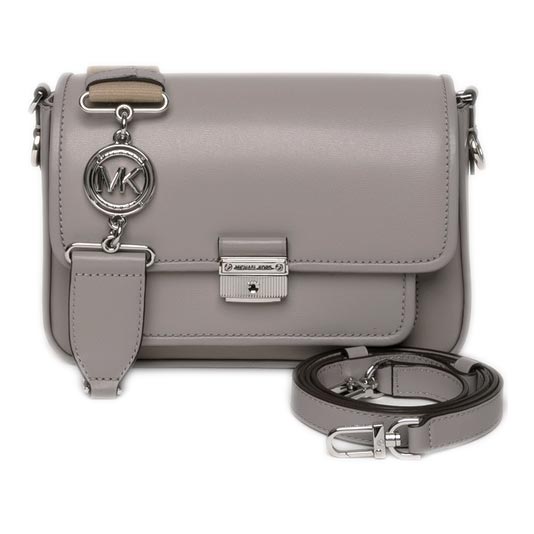 Женская кожаная сумка Michael Kors 30S1S2BM2L-PEARL-GREY