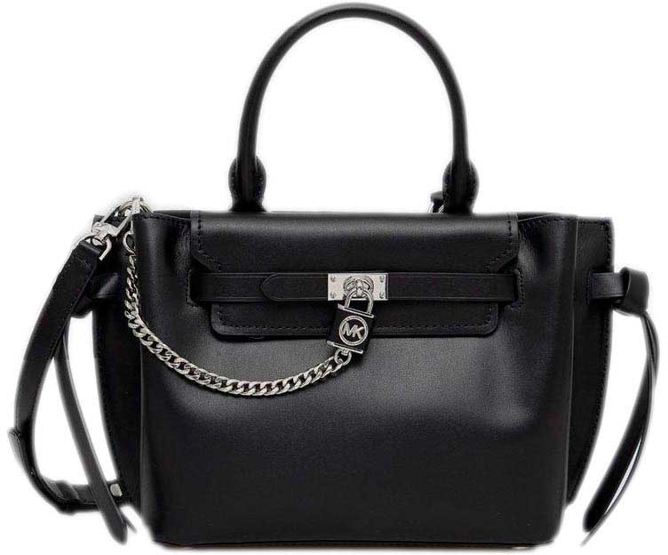 Женская кожаная сумка Michael Kors 30S2S9HS0L-BLACK-ucenka