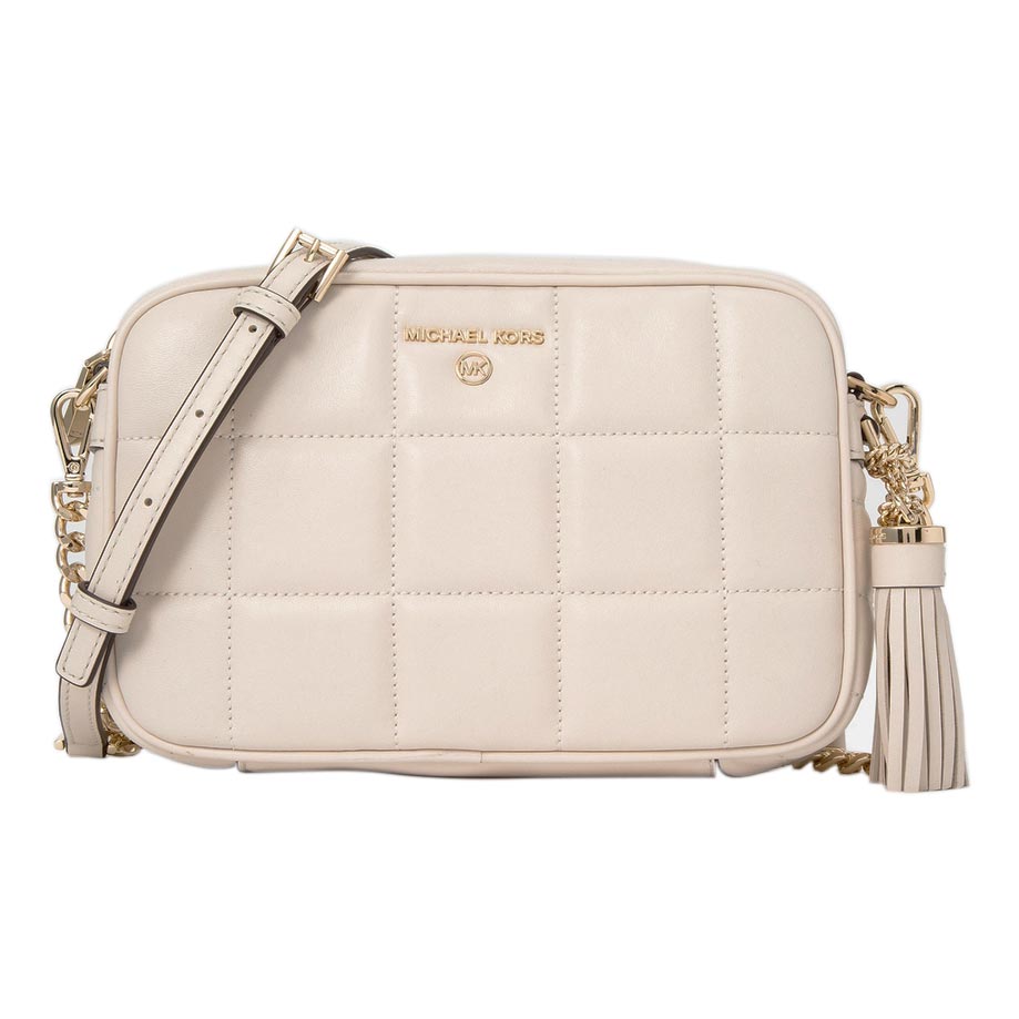 Женская кожаная сумка Michael Kors 32H1LT9C6L-LT-CREAM