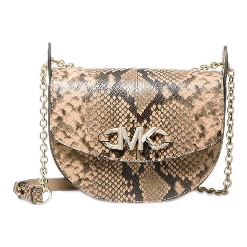 Женская кожаная сумка Michael Kors 32T1LZYC0E-CAMEL
