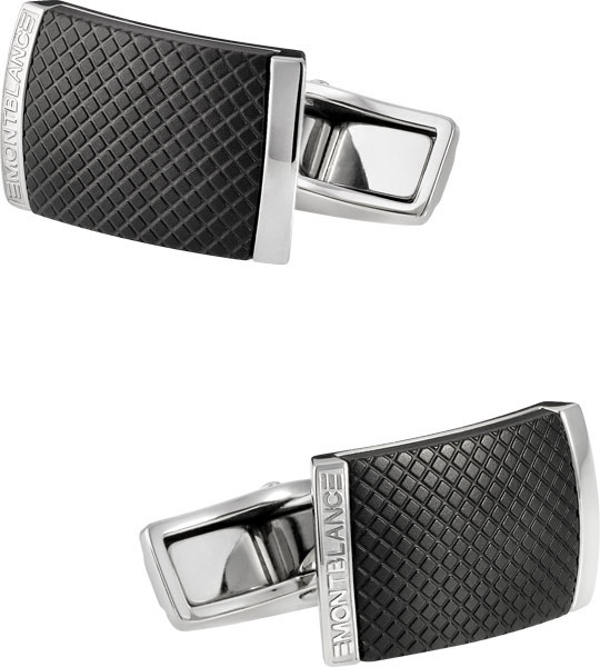 Стальные запонки Montblanc MB111320