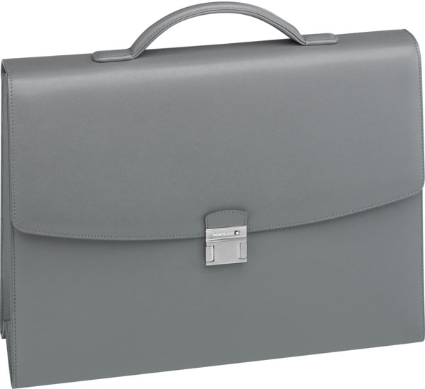 Мужской кожаный портфель Montblanc MB113179