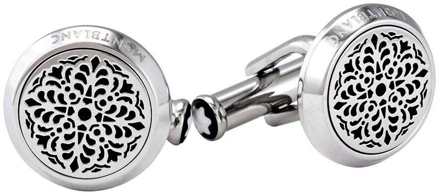 Стальные запонки Montblanc MB116649