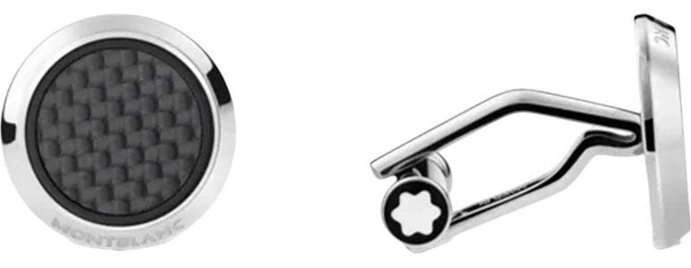 Стальные запонки Montblanc MB124295