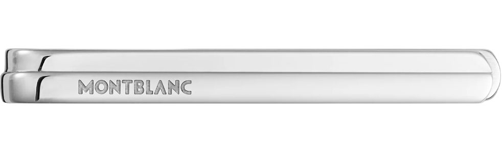 Стальной зажим для галстука Montblanc MB132985
