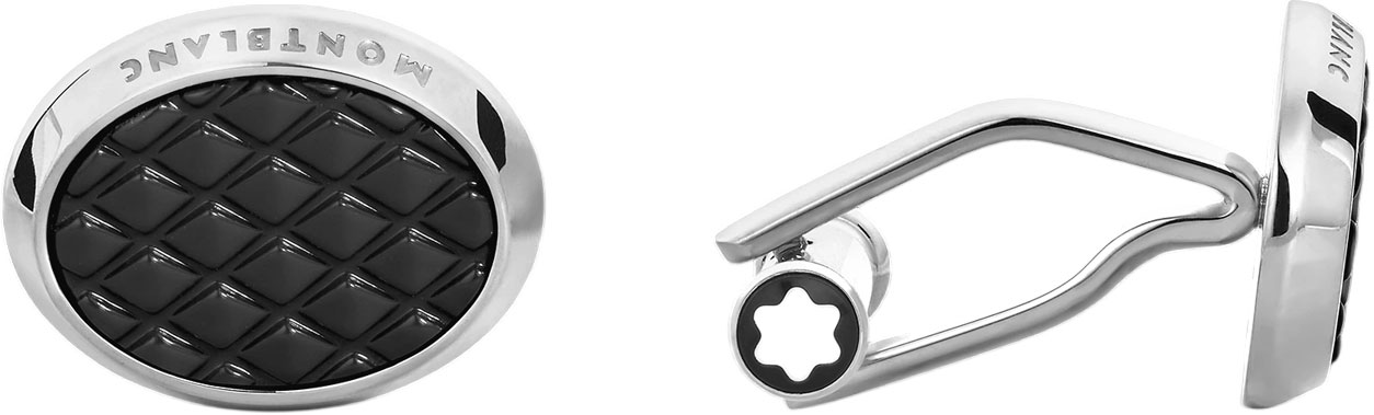 Стальные запонки Montblanc MB134468