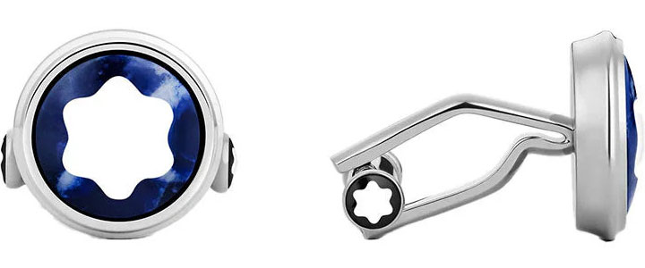 Стальные запонки Montblanc MB134675