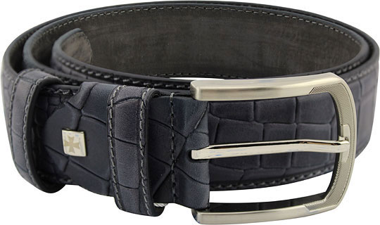 Мужской кожаный ремень Narvin 340564-n-cro-jeans