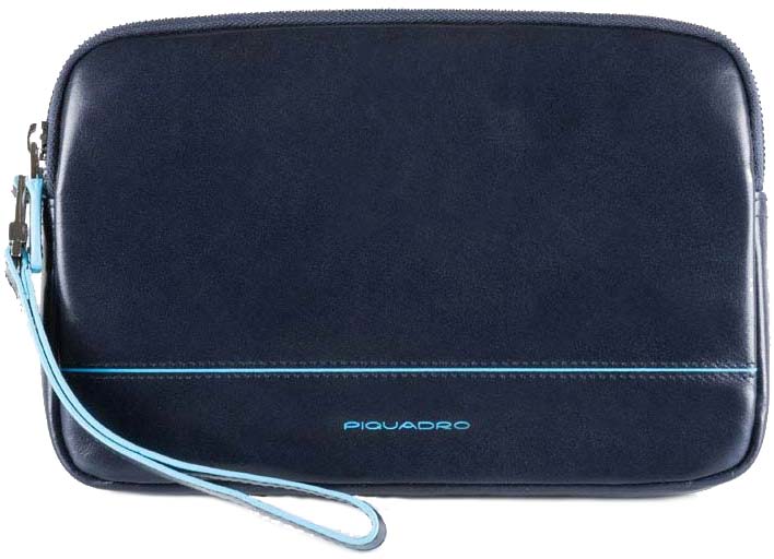 Мужской кожаный клатч Piquadro AC3944B2/BLU2