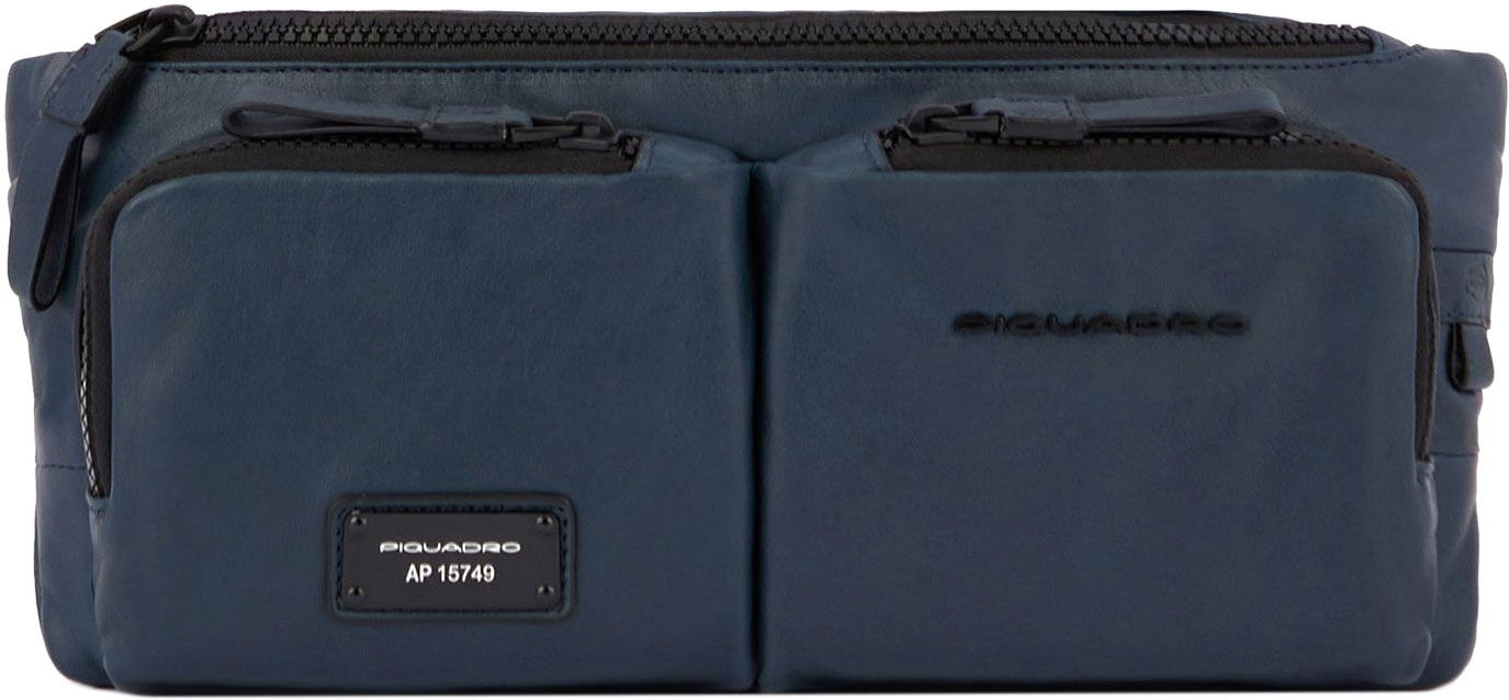Мужская кожаная сумка Piquadro CA2174AP/BLU