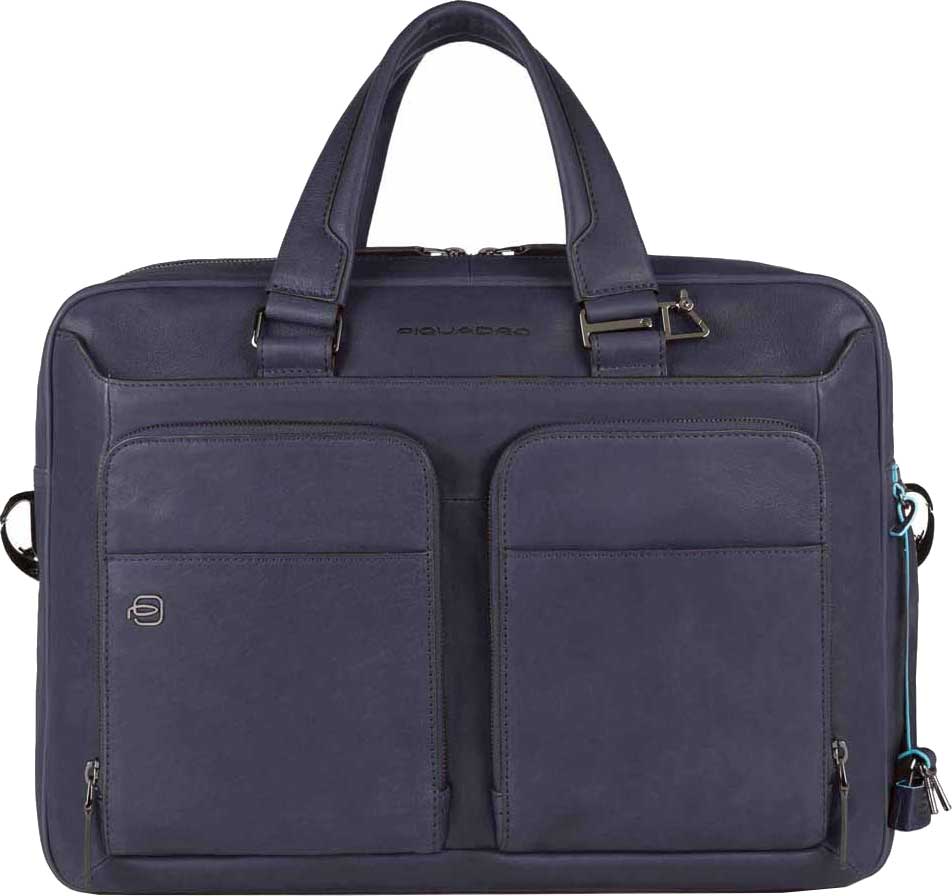 Мужская кожаная сумка Piquadro CA2849B3/BLU4