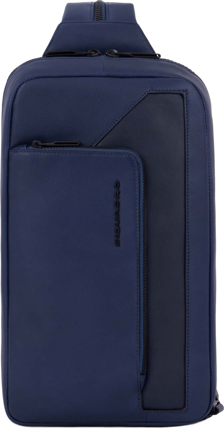 Мужской кожаный рюкзак Piquadro CA6205W119/BLU
