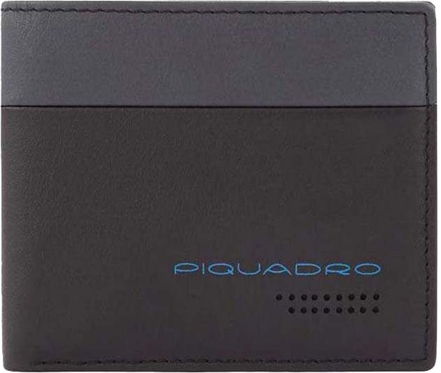 Мужской кожаный кошелек Piquadro PU3891UB00R/NGR