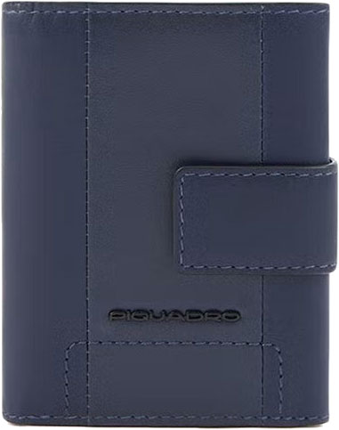 Мужской кожаный кошелек Piquadro PU5957S123R/BLU