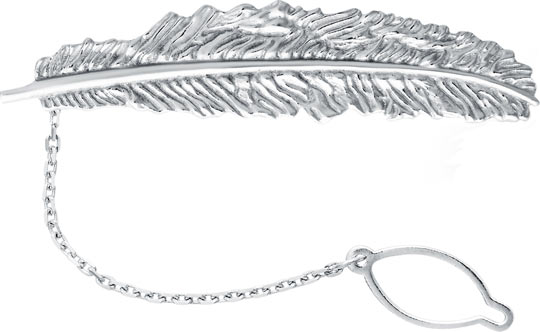 Серебряный зажим для галстука Специальное предложение SZ1061