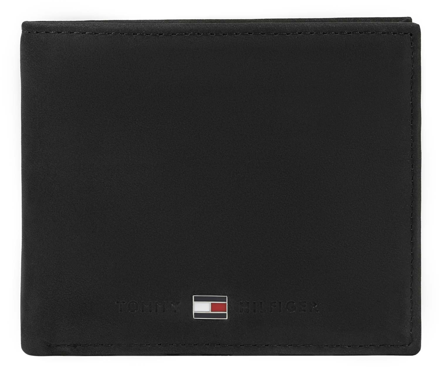 Мужской кожаный кошелек Tommy Hilfiger AM0AM13341-BLACK
