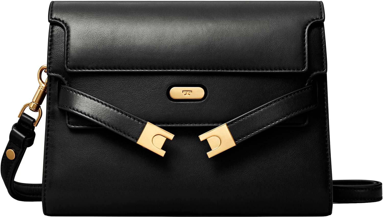 Женская кожаная сумка TORY BURCH 158720-001-BLACK