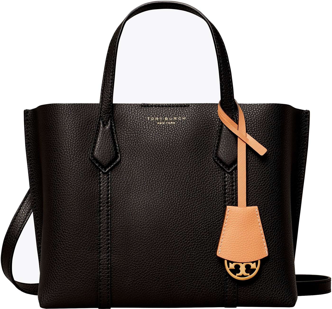 Женская кожаная сумка TORY BURCH 81928-001-BLACK