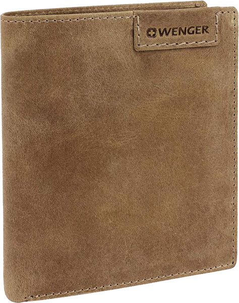 Мужской кожаный бумажник Wenger W11-17BROWN
