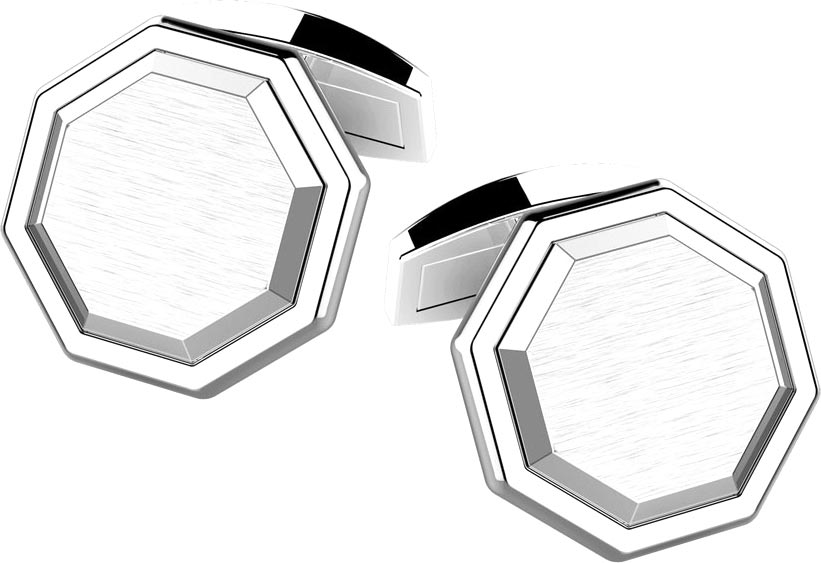 Серебряные запонки Zancan EXG063