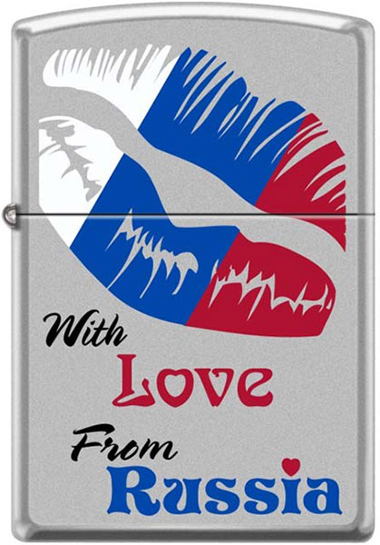   Zippo Z_205-With-Love-From-Russia