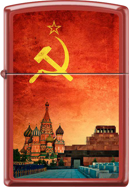 Бензиновая зажигалка Zippo Z_233-Soviet-Design