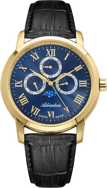 Швейцарские наручные часы Adriatica A8134.1235QF