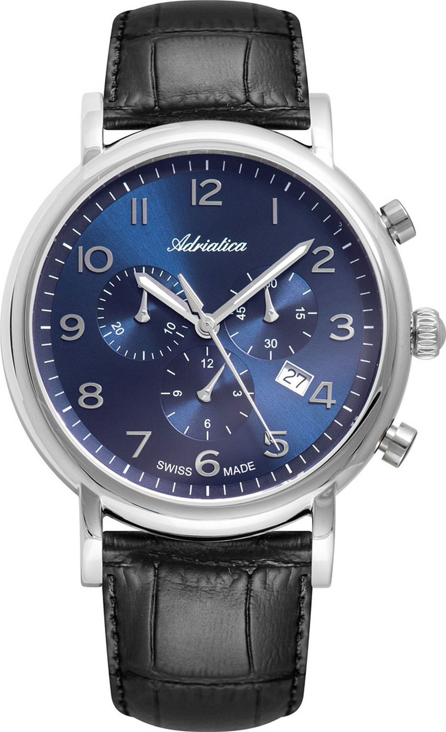 Швейцарские наручные часы Adriatica A8297.5225CH с хронографом