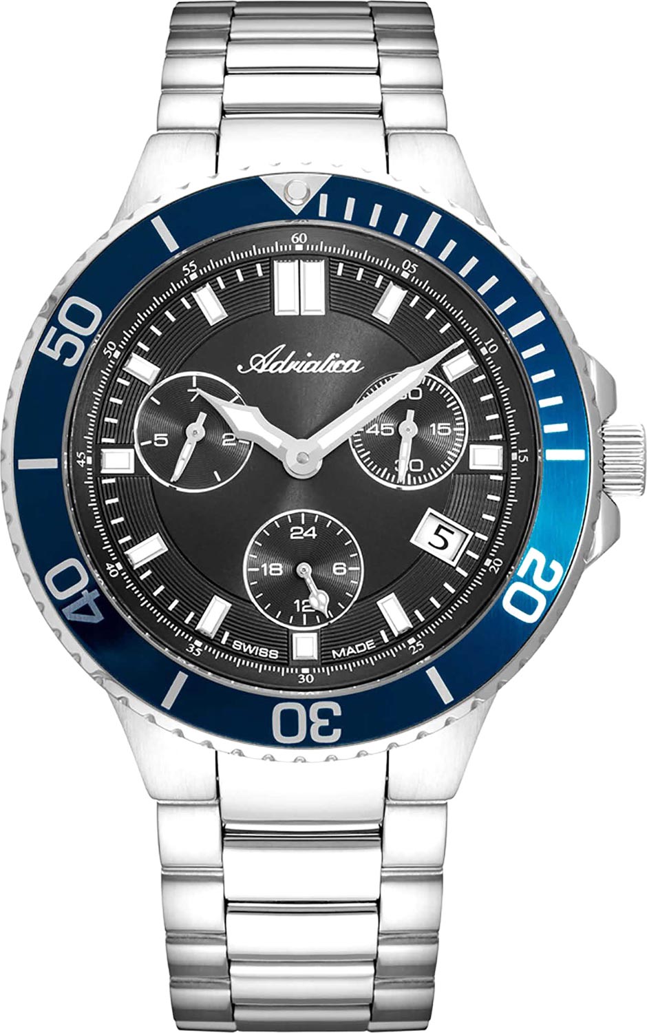 Швейцарские наручные часы Adriatica A8317.5116QF с хронографом