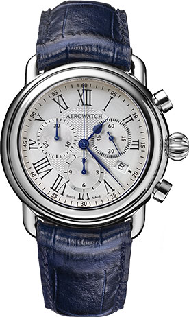 Швейцарские наручные часы Aerowatch 84934AA08 с хронографом