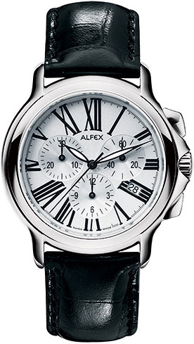 Швейцарские наручные часы Alfex 5569-709 с хронографом