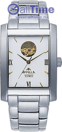 Швейцарские механические наручные часы Appella 385-3001