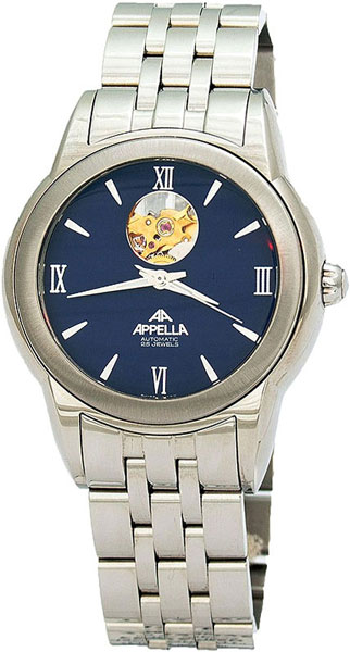 Швейцарские механические наручные часы Appella 405-3006