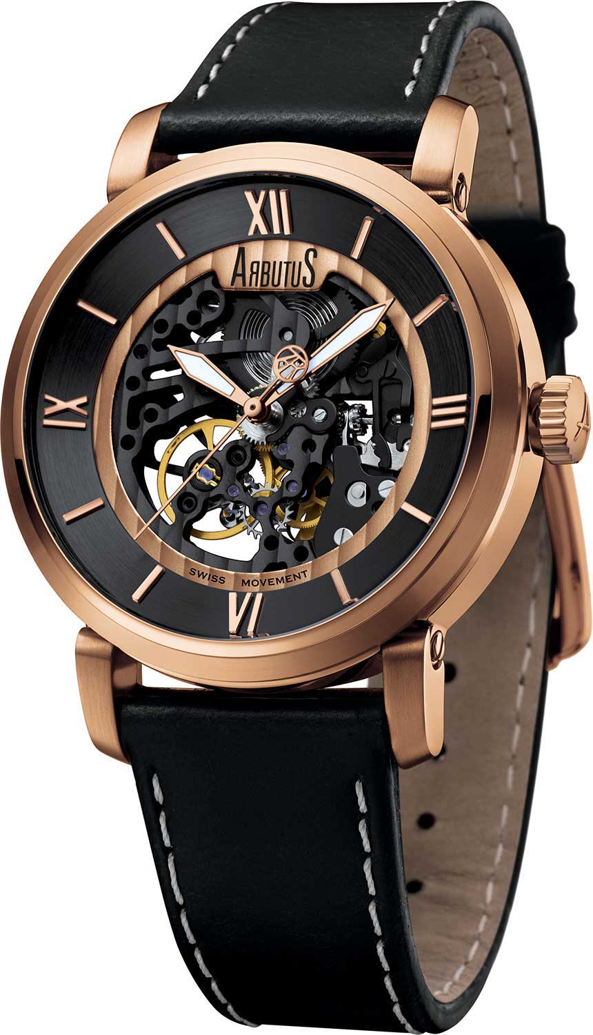 Механические наручные часы Arbutus AS1602RBB-ucenka