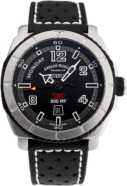 Швейцарские механические наручные часы Armand Nicolet 9610A-GR-P160NR4