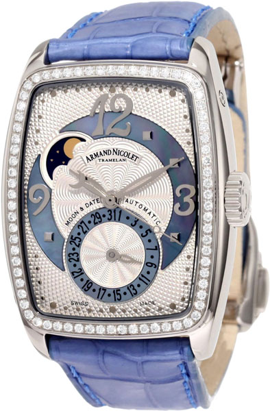 Швейцарские механические наручные часы Armand Nicolet 9633D-AK-P968VL0