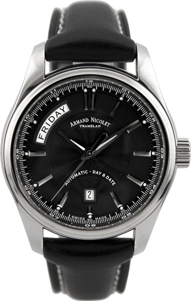 Швейцарские механические наручные часы Armand Nicolet 9641A-NR-P140NR2