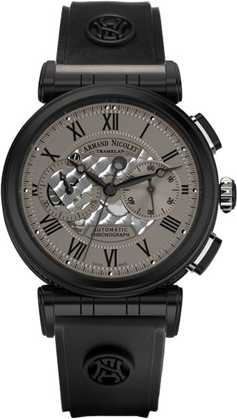 Швейцарские механические наручные часы Armand Nicolet A424AQN-GR-G9660 с хронографом