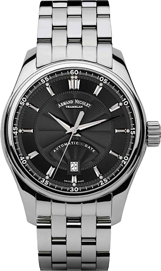 Швейцарские механические наручные часы Armand Nicolet A640A-NR-MA2640A