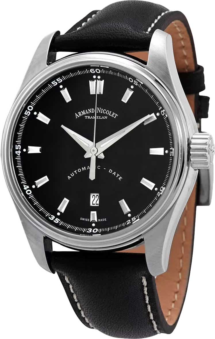 Швейцарские механические наручные часы Armand Nicolet A640A-NR-P140NR2