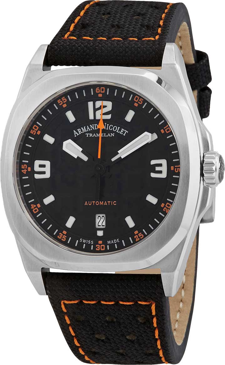 Швейцарские механические наручные часы Armand Nicolet A660HAA-NO-PO668NO8