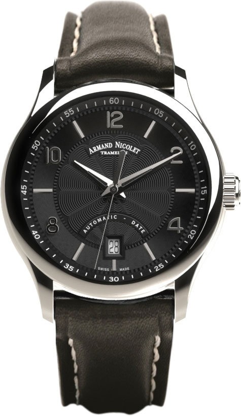 Швейцарские механические наручные часы Armand Nicolet A840AAA-NR-P140NR2