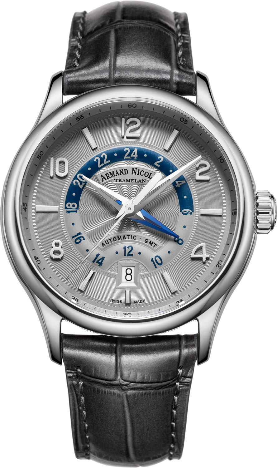 Фото «Швейцарские механические наручные часы Armand Nicolet A846AAA-GR-P840GR2»