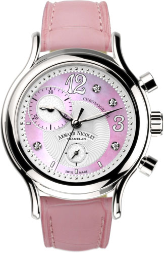 Фото «Швейцарские наручные часы Armand Nicolet A884AAA-AS-P953RS8 с хронографом»
