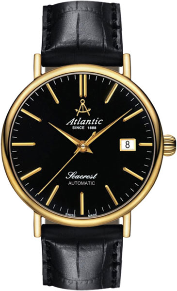 Швейцарские механические наручные часы Atlantic 50744.45.61