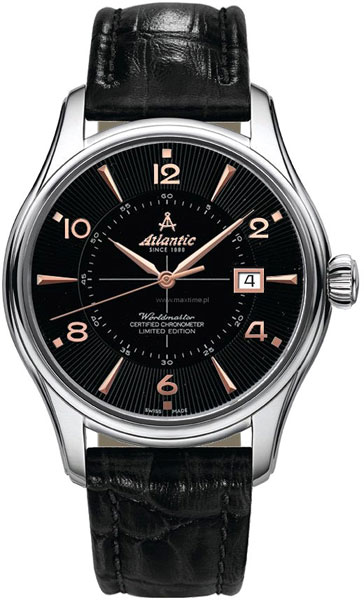 Швейцарские механические наручные часы Atlantic 52753.41.65R
