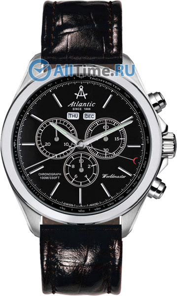 Швейцарские наручные часы Atlantic 55461.41.61 с хронографом