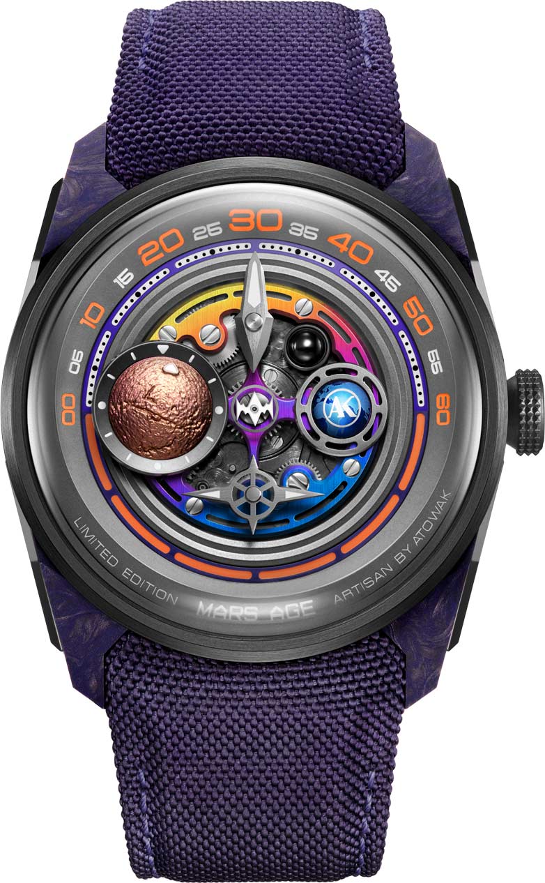 Механические титановые наручные часы ATOWAK M1-5272